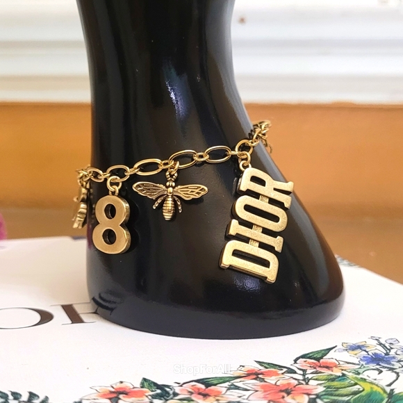 Dior vintage charm bracelet With Box - Picture 12 of 17